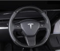 Model 3 / Y Steering Wheel Patch - Carbon Fiber Interior Mods - Tesery Official Store