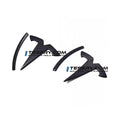 Model 3 / Y T Logo Overlay Front & Rear - Real Carbon Fiber Exterior - Tesery Official Store