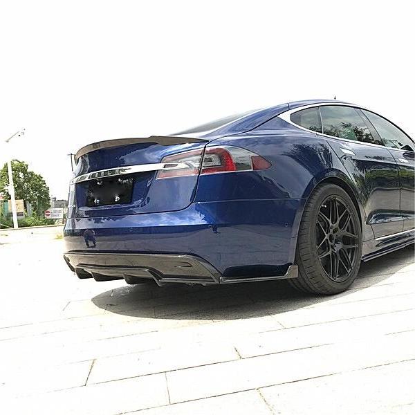 Model S Spoiler R - Style - Real Molded Carbon Fiber - Tesery Official Store