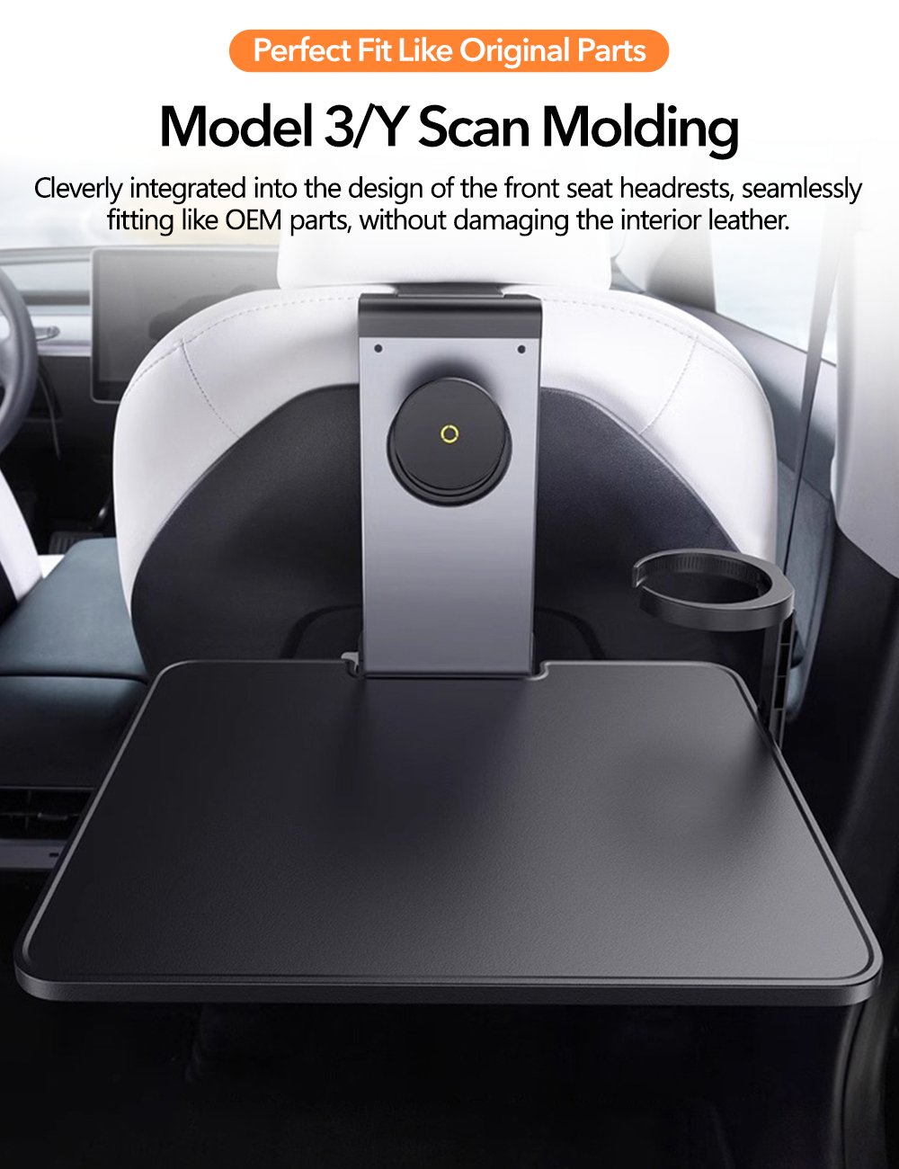 Multi - function Backseat Table Tray for Tesla Model 3/Y - Tesery Official Store