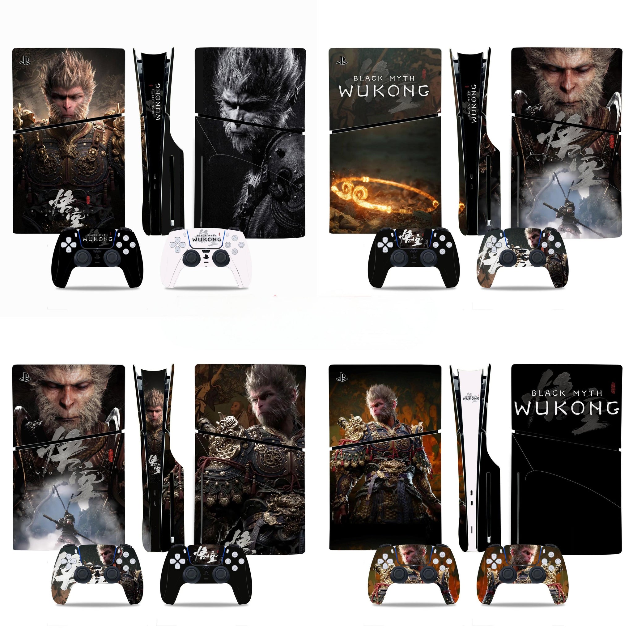 New PS5 Slim Black Myth: Wukong skin decal - Tesery Official Store