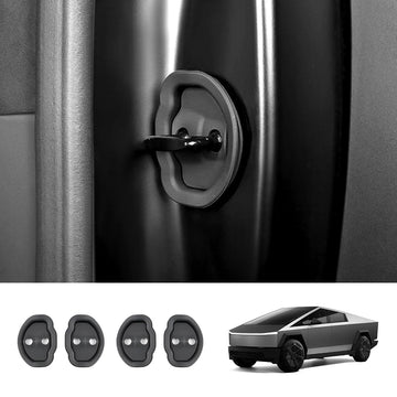 Noise Reduction Door Latch Lock Cover for Cybertruck (4 Pcs) - Tesery Official Store