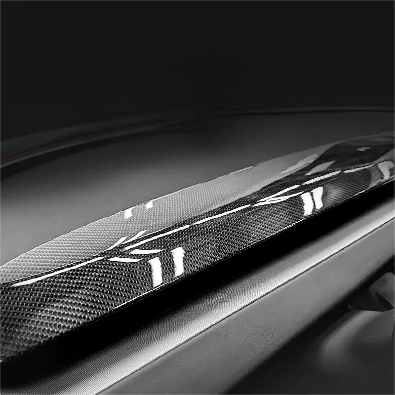 Real Dry Carbon Fiber Dash Cover Overlay for Model 3 Highalnd & New Model Y - Tesery Official Store