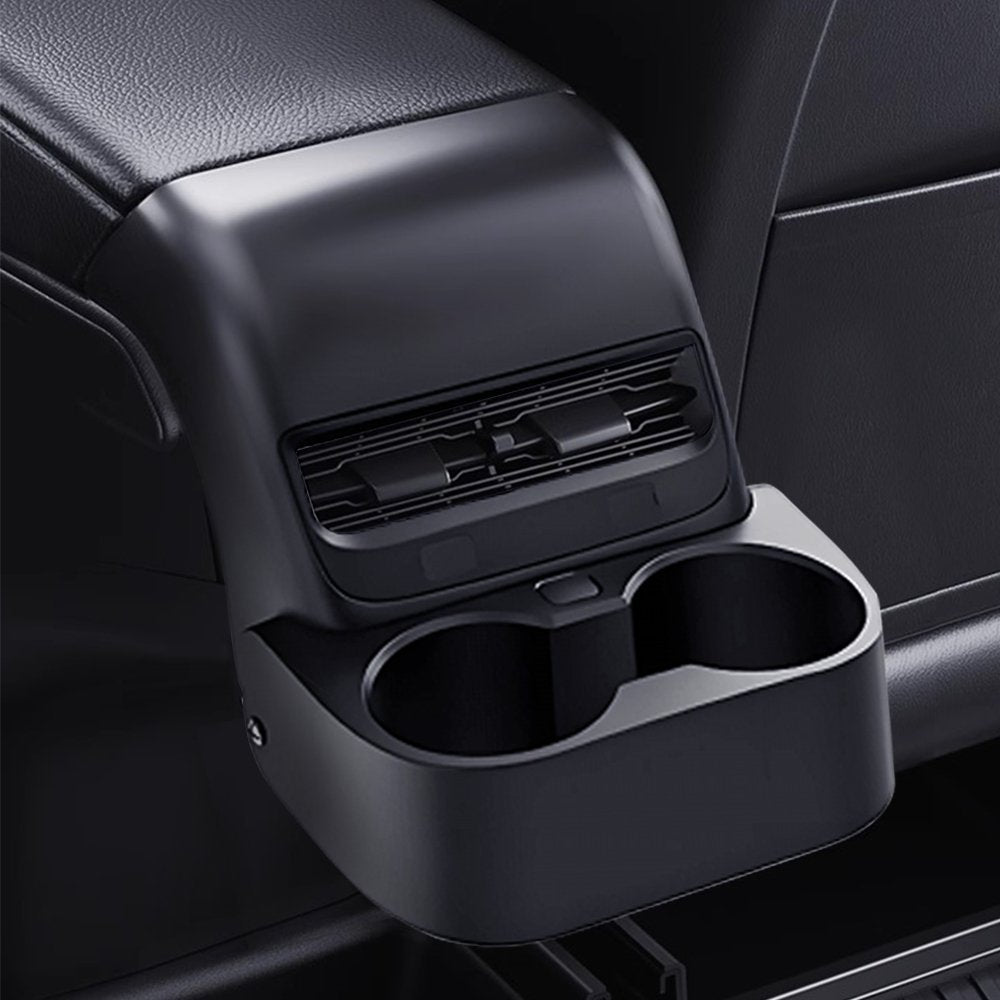 Rear Air Vent Cover Cup Holder for Tesla Model 3/Y - Tesery Official Store