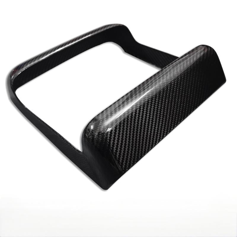 Rear Screen Air Outlet Frame Dry Carbon Fiber Overlay for Model S/X 2021+ - Tesery Official Store