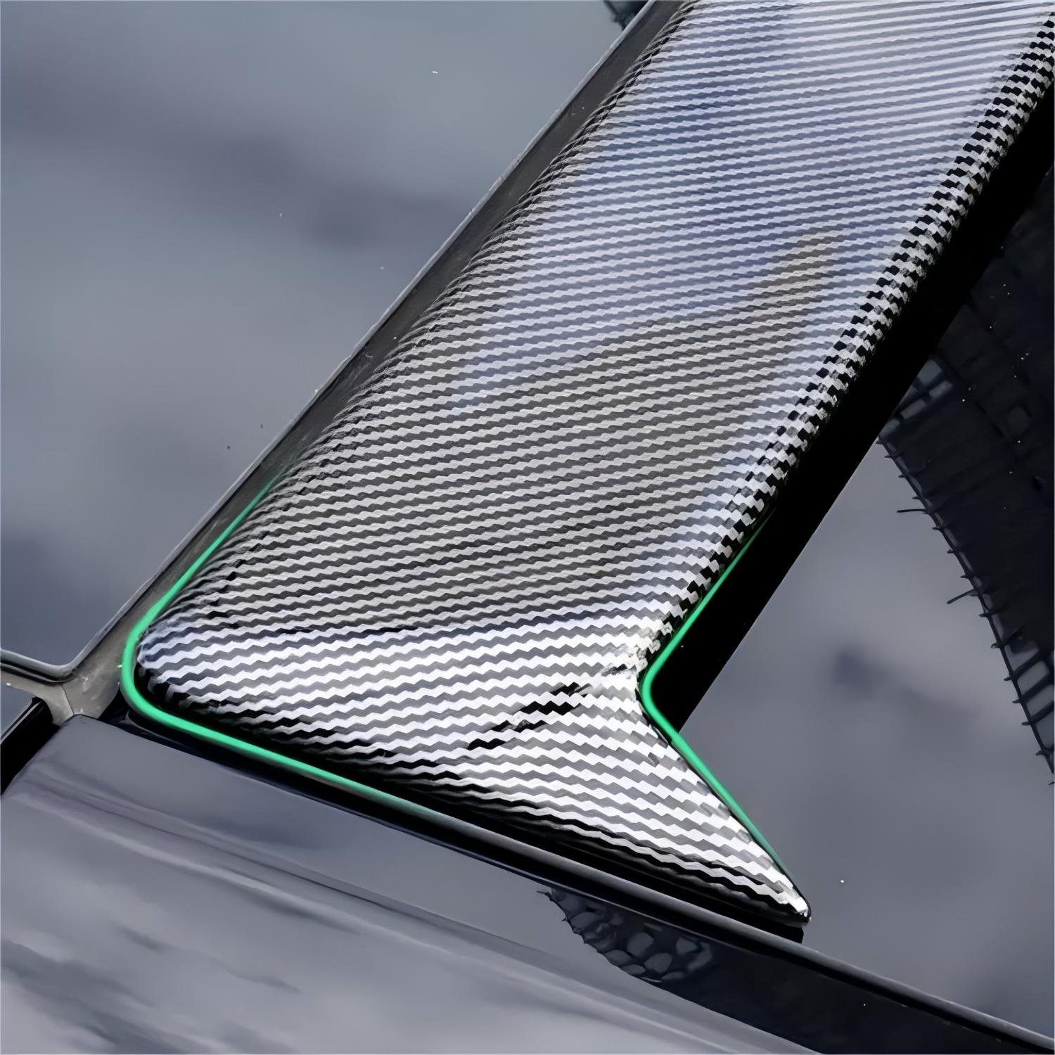 Roof Spoiler Window Top Wing For Tesla Model Y - Real Carbon Fiber - Tesery Official Store