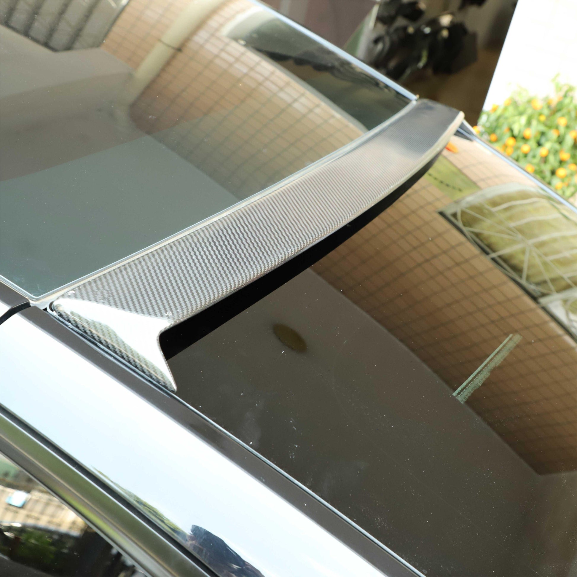 Roof Spoiler Window Top Wing For Tesla Model Y - Real Carbon Fiber - Tesery Official Store