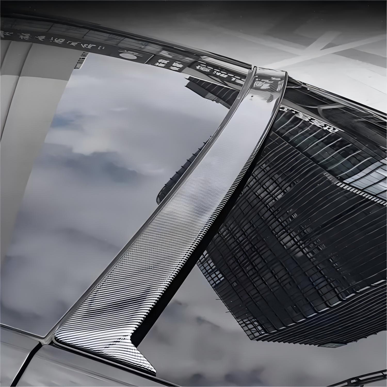 Roof Spoiler Window Top Wing For Tesla Model Y - Real Carbon Fiber - Tesery Official Store