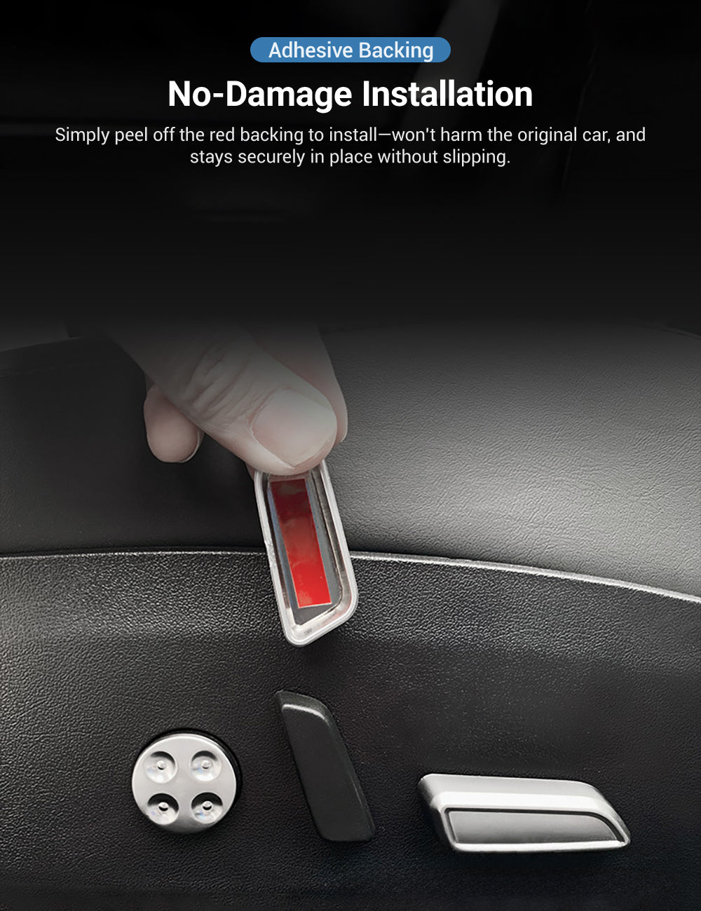 Seat Adjustment Button Cover for Tesla Model 3 - Tesery Official Store