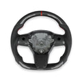 Sport Carbon Fiber Steering Wheel for Tesla Model 3 / Y 【Style 25】 - Tesery Official Store