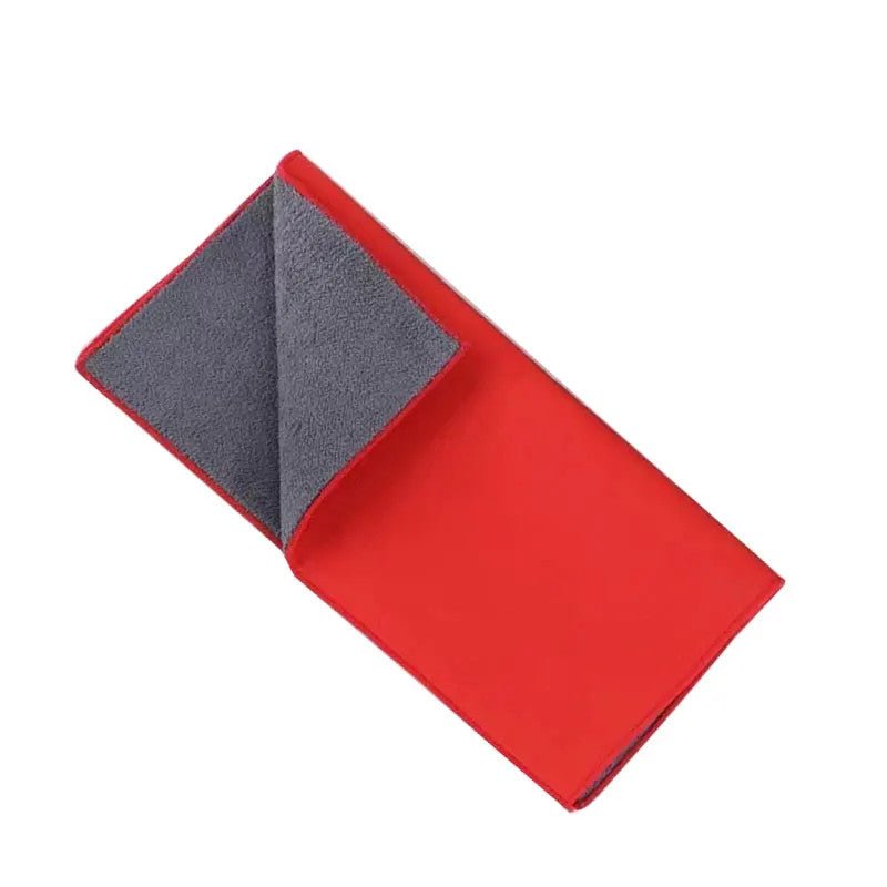 Suede Coral Velvet Double - Sided Car Towel For Tesla Model 3/Y/X/S - Tesery Official Store