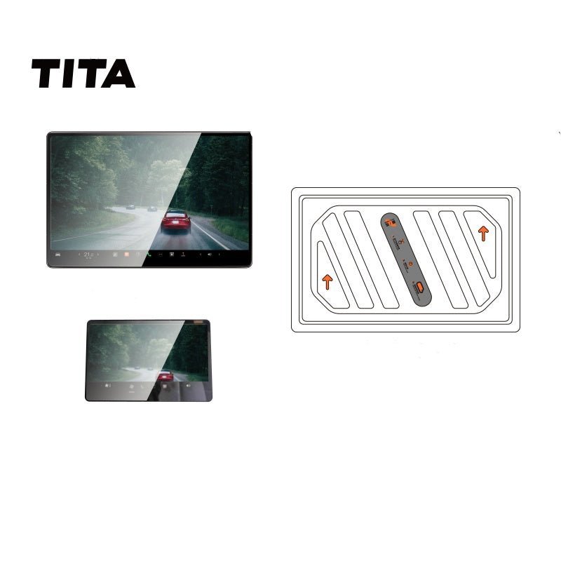 Tempered Film with Film Applicator for Model 3 Highland & Y - Tesery Official Store