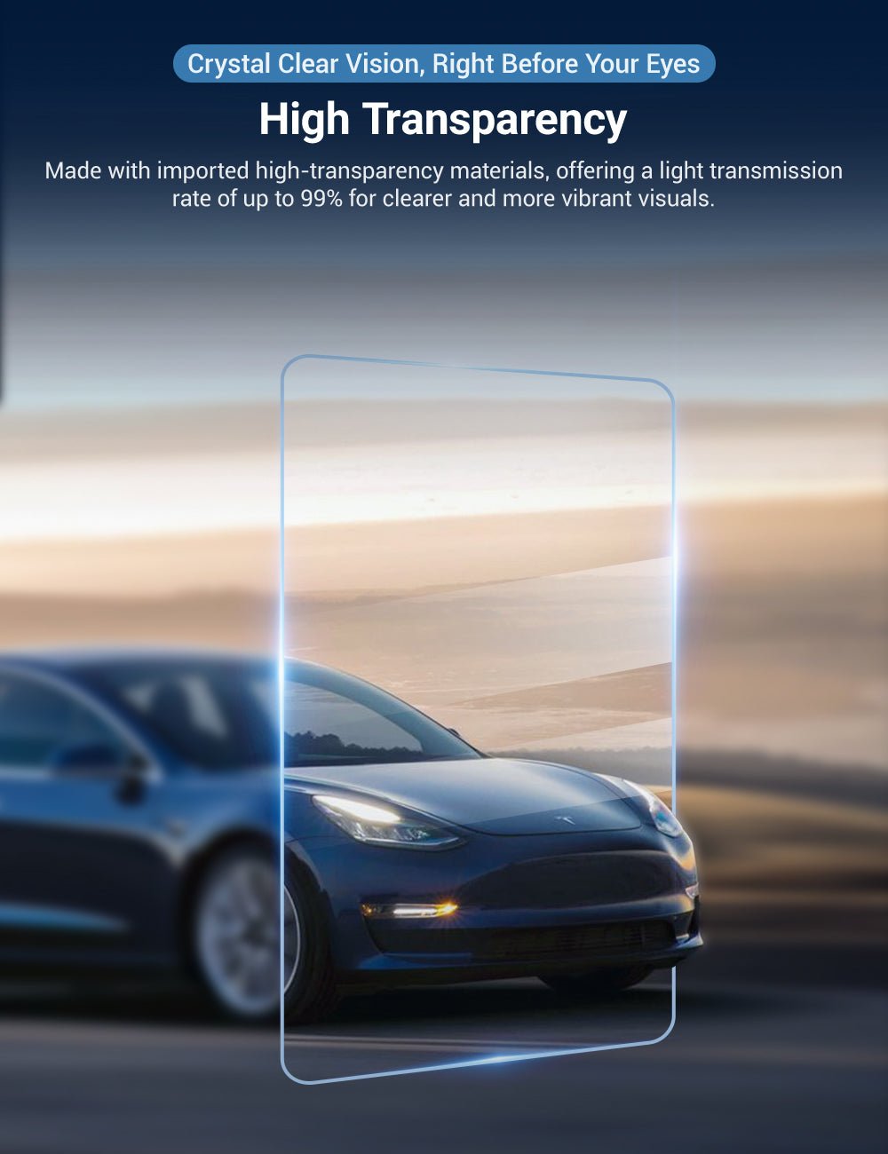 Tempered Glass Screen Protector for Model S/X【17 inch】 - Tesery Official Store