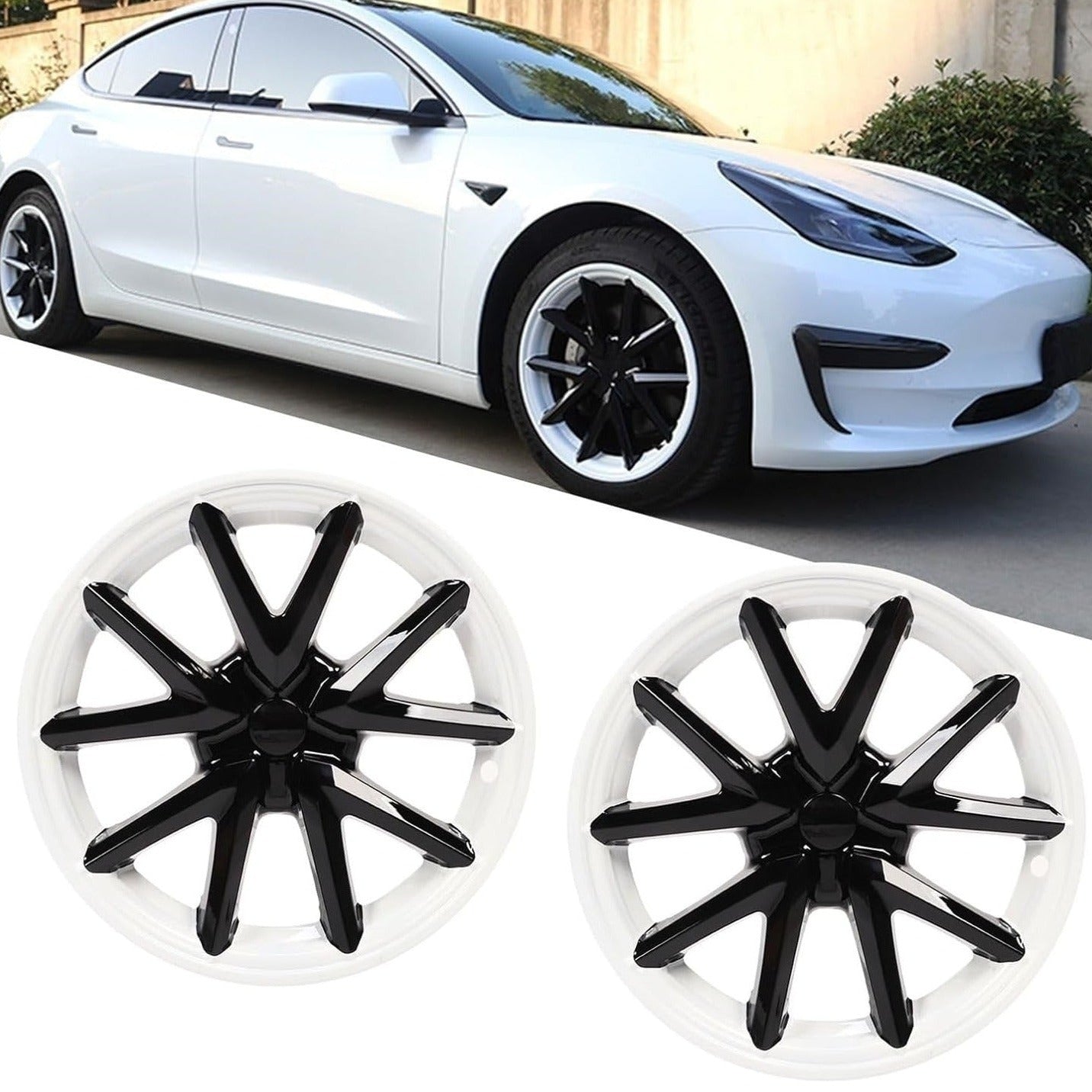 TESERY 18″ Wheel Covers For Tesla Model 3 (4PCS) - Tesery Official Store