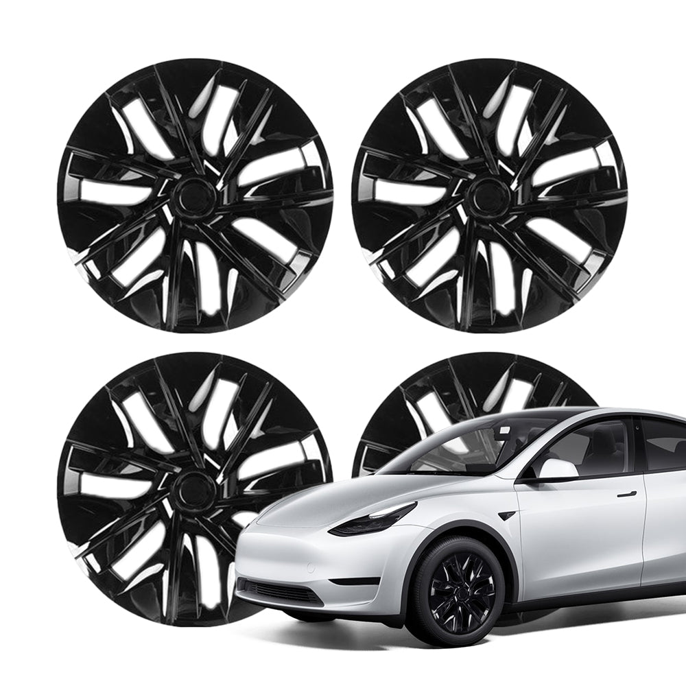 TESERY 19″ Gemini Dark Wheels Cover for Tesla Model Y (4PCS) - Tesery Official Store