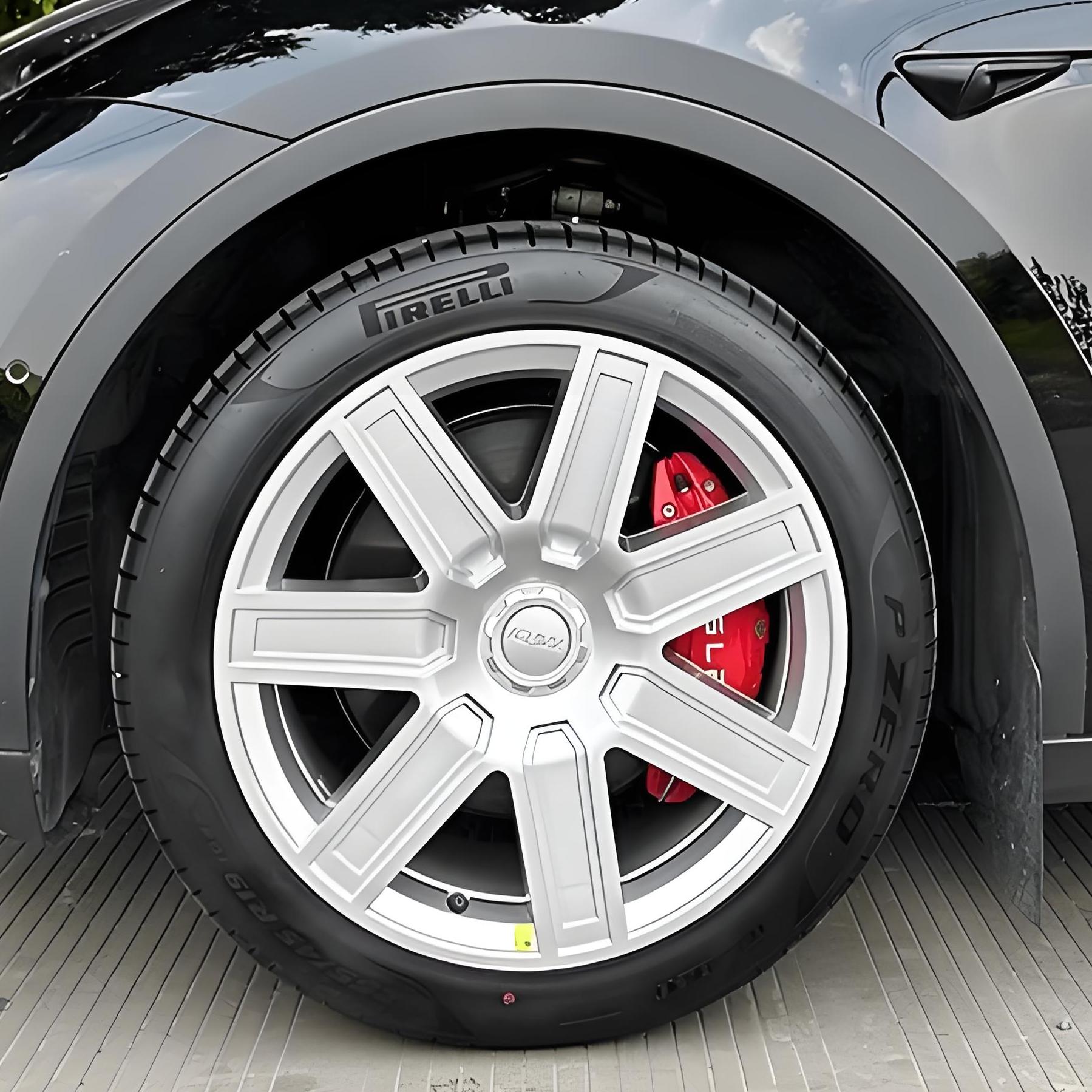 TESERY 19″ Mecha Style Wheel Covers for Tesla Model Y - Tesery Official Store