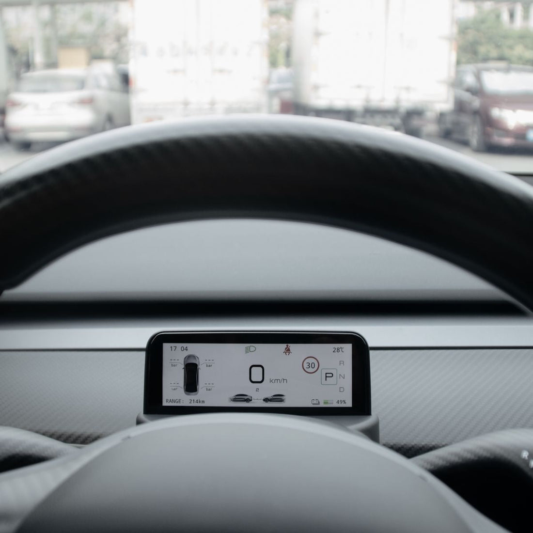 TESERY 4.6'' Ultra Mini Screen Display for Tesla Model 3 / Y - Tesery Official Store