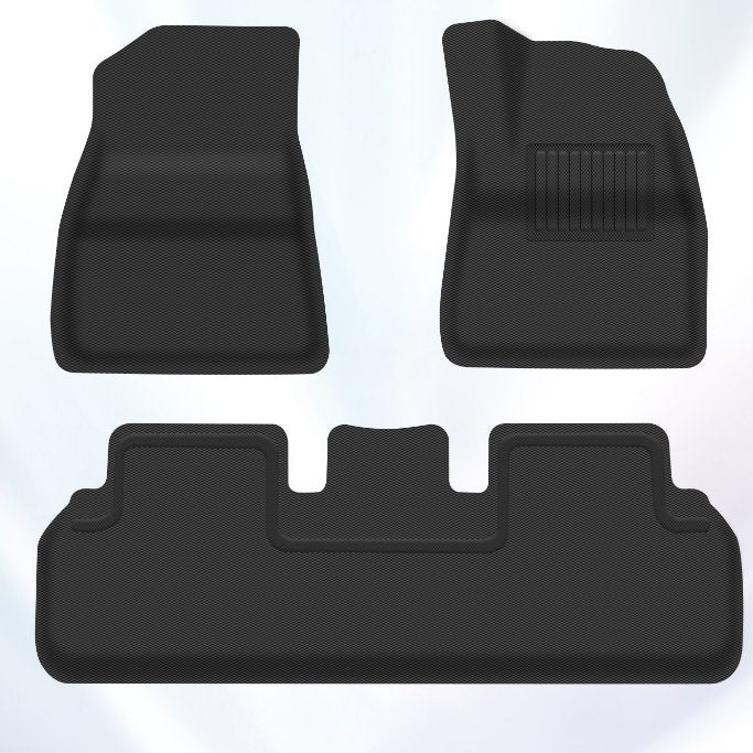 TESERY All Weather 3D Floor Mats for Tesla Model Y & Model 3 Highland - Tesery Official Store