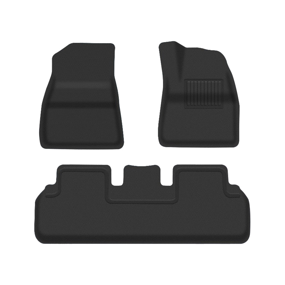 TESERY All Weather 3D Floor Mats for Tesla Model Y & Model 3 Highland - Tesery Official Store