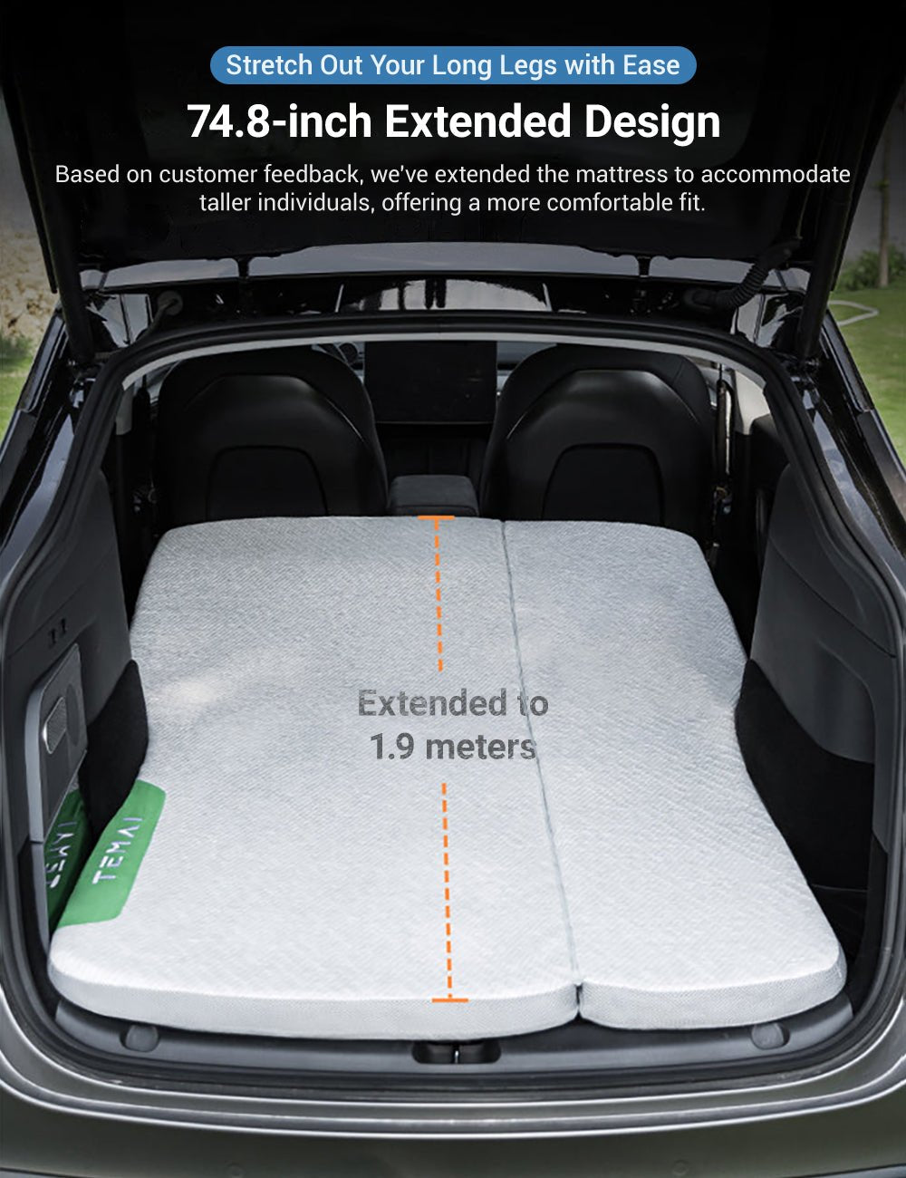 TESERY Camping Mattress for Tesla Model 3/Y - Tesery Official Store