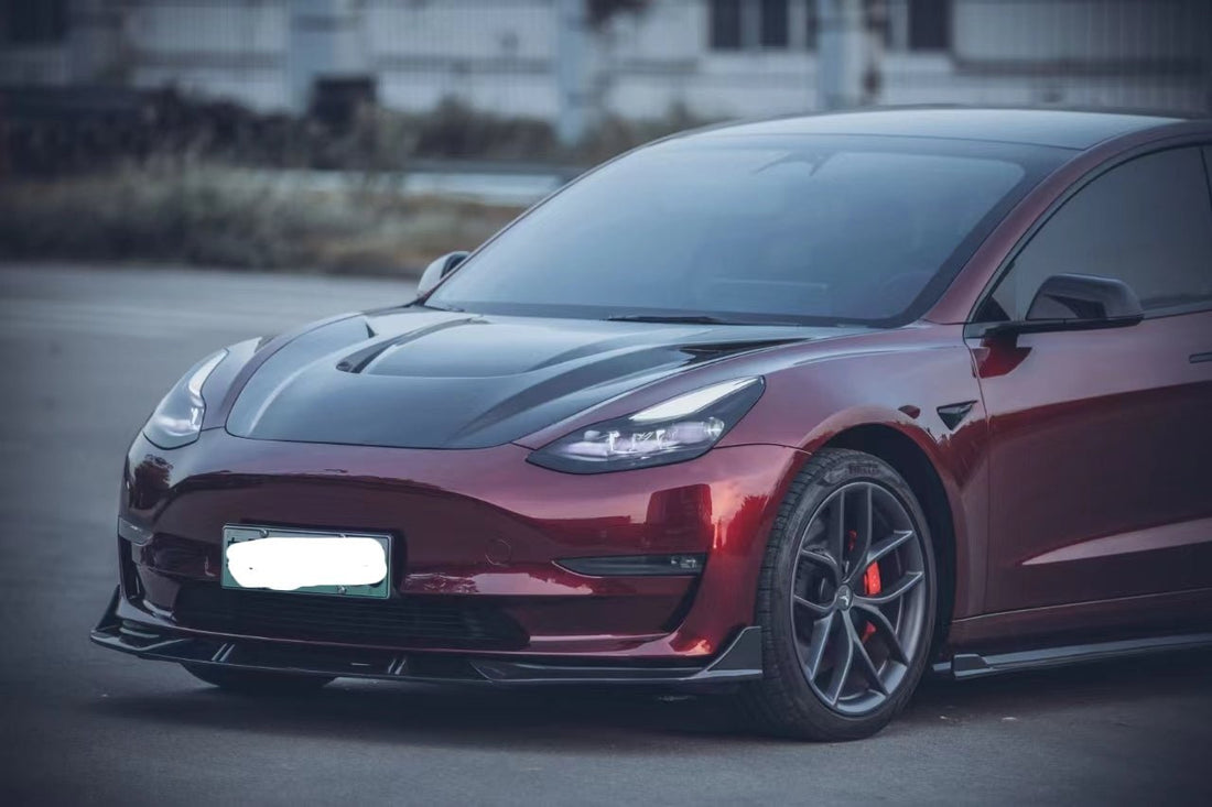 TESERY Carbon Fiber Hood Ver.1 for Tesla Model 3 - Tesery Official Store