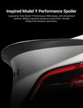 TESERY Dry Carbon Fiber Spoiler Performance Style for Tesla Model 3 Highland / Model Y - Tesery Official Store