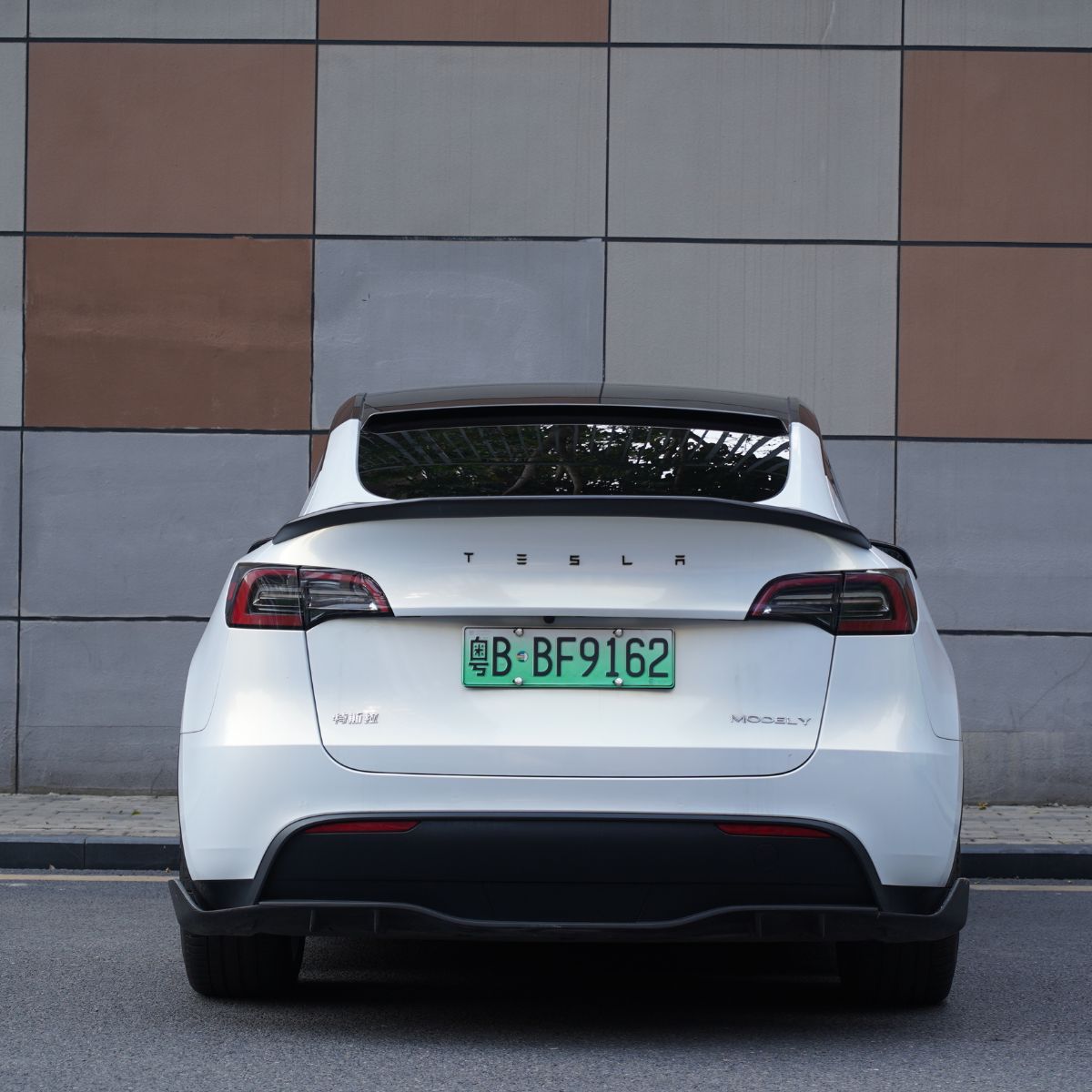 Tesery Model Y / 3 Spoiler V - Style - Carbon Fiber Exterior Mods - Tesery Official Store