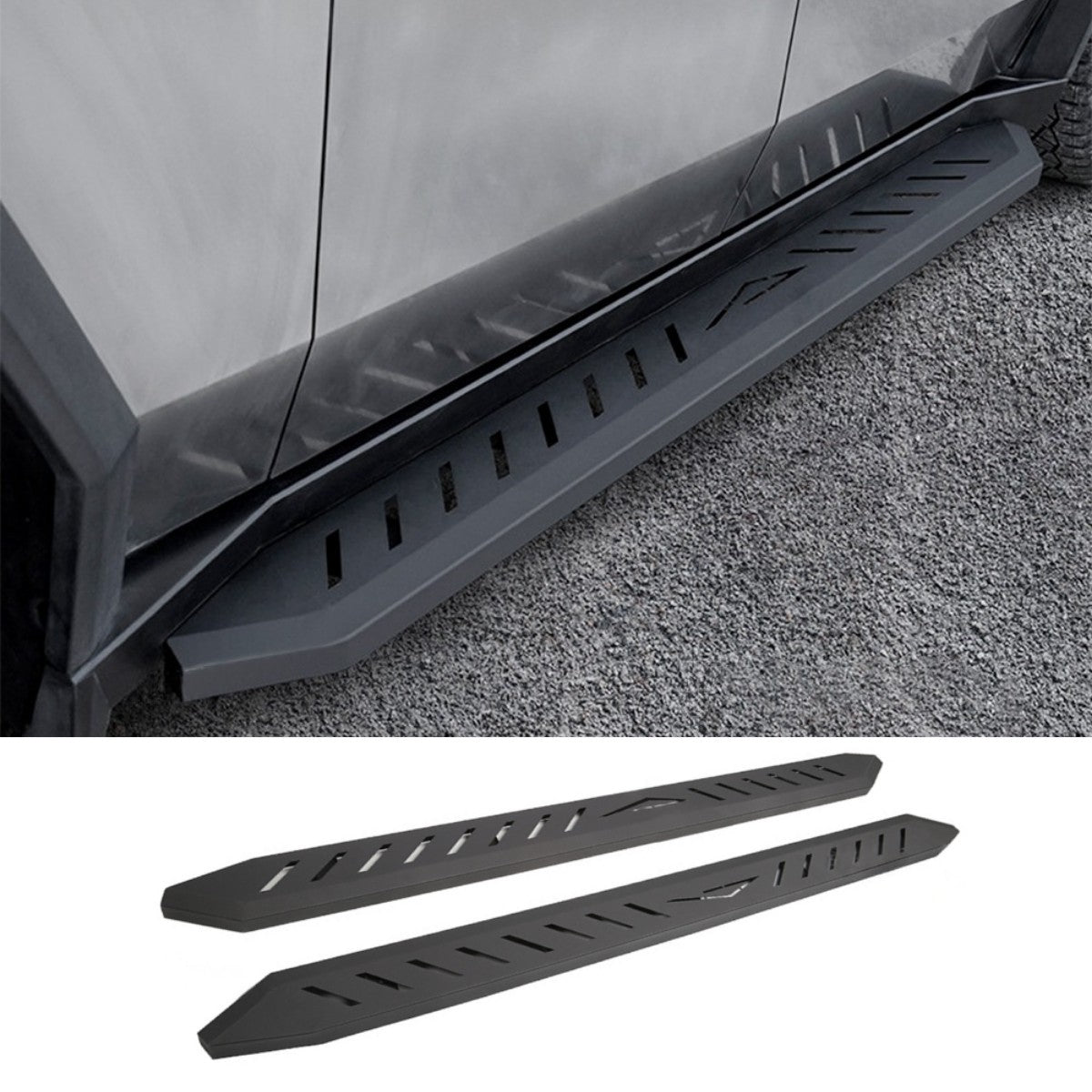 TESERY Running Boards Side Steps for Tesla Cybertruck【2PCS】 - Tesery Official Store