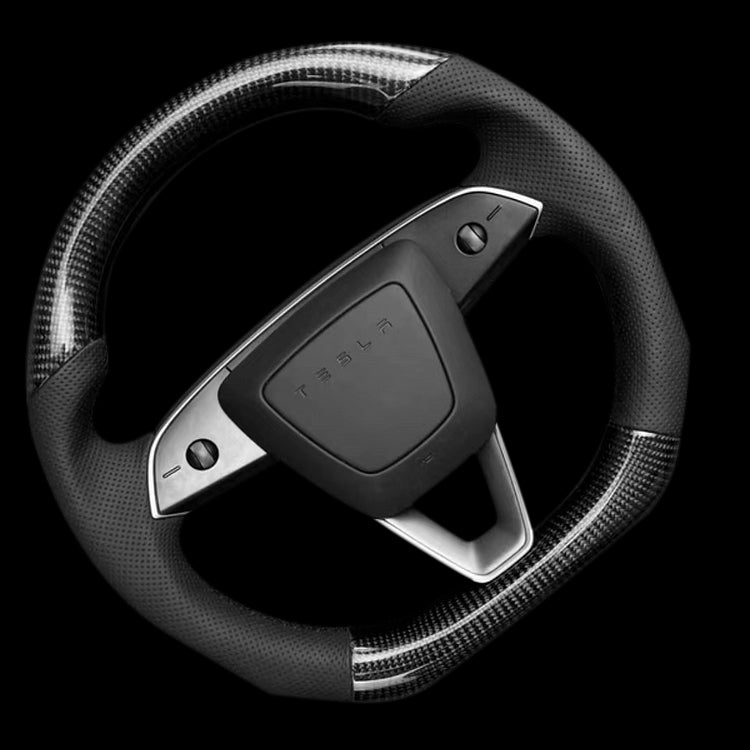 TESERY Sport Carbon Fiber Steering Wheel Replacement for Model 3 Highland - Tesery Official Store