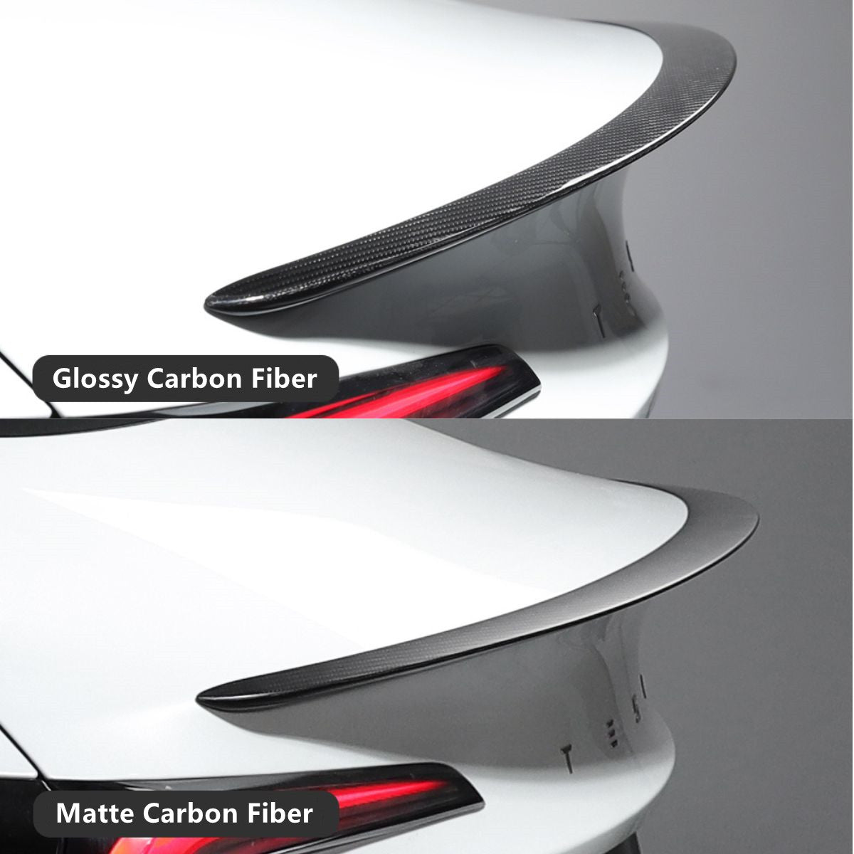 Tesery Tesla Model 3 Highland / Y Spoiler Performance OEM Style - Dry Carbon Fiber Exterior Mods - Tesery Official Store