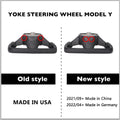 TESERY Yoke Carbon Fiber Steering Wheel for Model 3 / Y【Style 37】 - Tesery Official Store