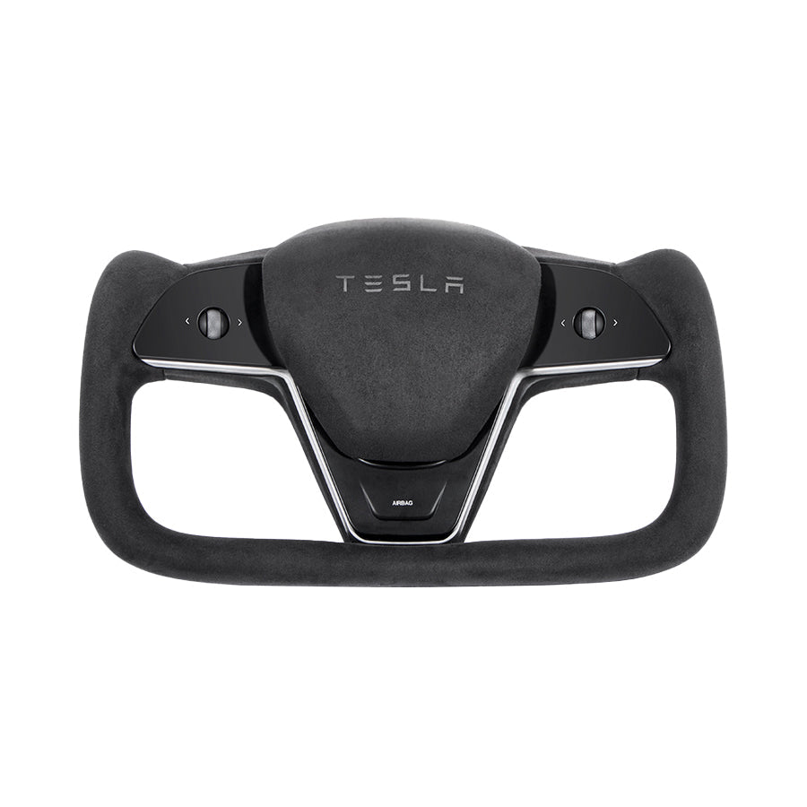 Tesery Yoke Plaid Steering Wheel for Tesla Model 3 / Y【New Style】 - Tesery Official Store
