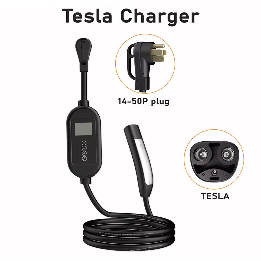 Tesla Mobile Charger 16 - 40A with NACS Plug, 7kW Gen.3 (for U.S. Tesla Owners) - Tesery Official Store