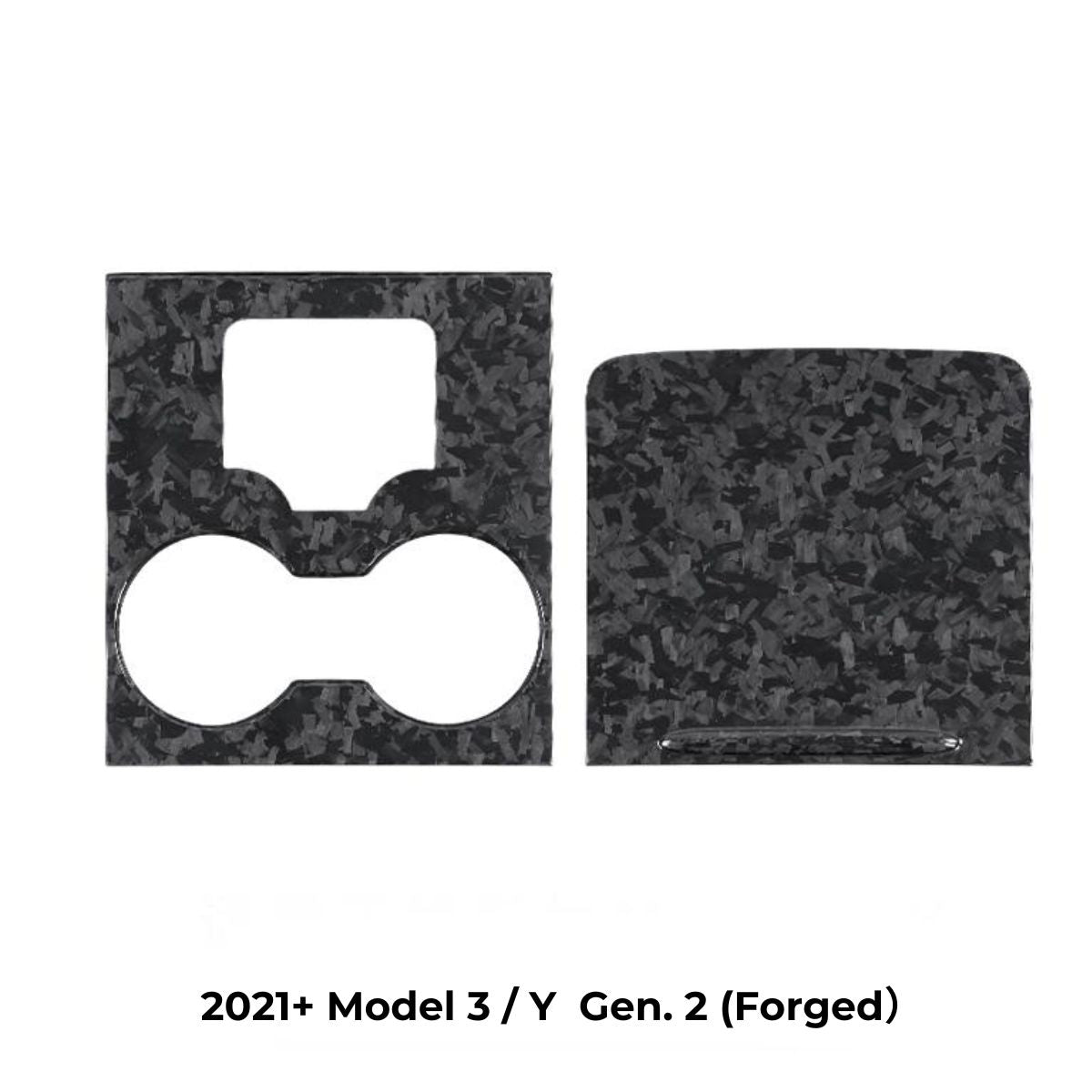 Tesla Model 3 / Y Center Console Wrap Cover (Gen. 1 & 2 & 3) - Carbon Fiber Interior Mods - Tesery Official Store