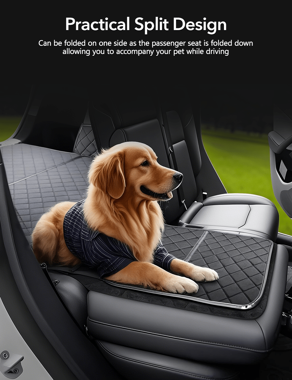 Trunk Mat Waterproof Car Dog Cover for Tesla Model Y - Tesery Official Store