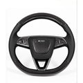 Upper / Lower Parts Steering Wheel Accessories for Tesla Model 3 / Y - Carbon Fiber Interior Mods - Tesery Official Store