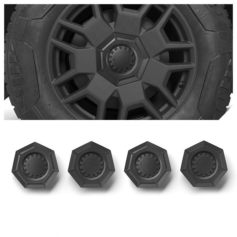 Wheel Center Hub Caps for Tesla Cybertruck (4pcs) - Tesery Official Store