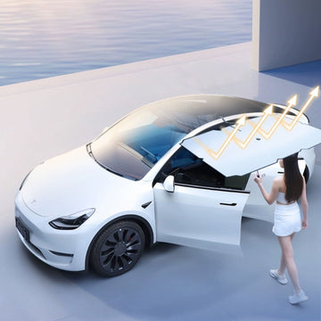 Vindsrude Sun Shade Paraply til Tesla Model 3