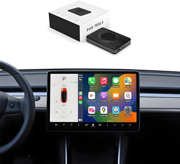 Trådlös CarPlay-adapter för Tesla Model 3 Model Y 2018-2023 (ENDAST vänsterstyrd)