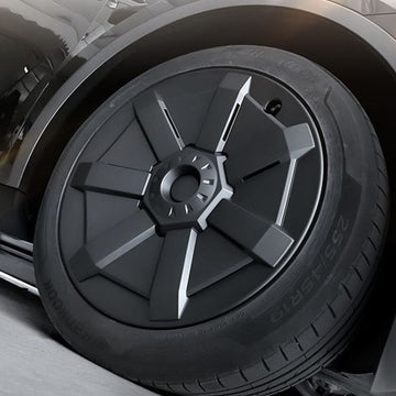 19' Bedste hjul dækker Cybertruck Style til Tesla Model Y (4PCS)