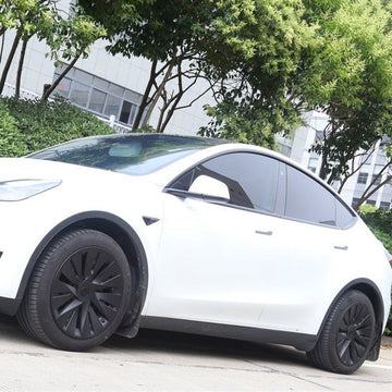 19' väderkvarnshjulkåpor för Tesla Model Y 2020-2024 (4st)