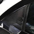 A-pillar Glass Trim for Tesla Model Y / 3 - Dry Carbon Fiber Exterior Mods - Tesery Official Store