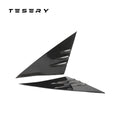 A-pillar Glass Trim for Tesla Model Y / 3 - Dry Carbon Fiber Exterior Mods - Tesery Official Store