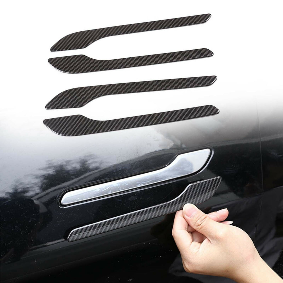 ABS Door Handle Cover Wrap Kit (4Pcs ) for Tesla Model 3/ Y 2021-2024 - Tesery Official Store