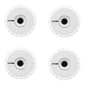 Aero Wheel Covers Masked Rider Sticker For Tesla Model 3/Y 2017-2024(4pcs) - Tesery Official Store