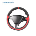 Alcantara Steering Wheel Cover for Tesla Model S / Model X - Tesery Official Store