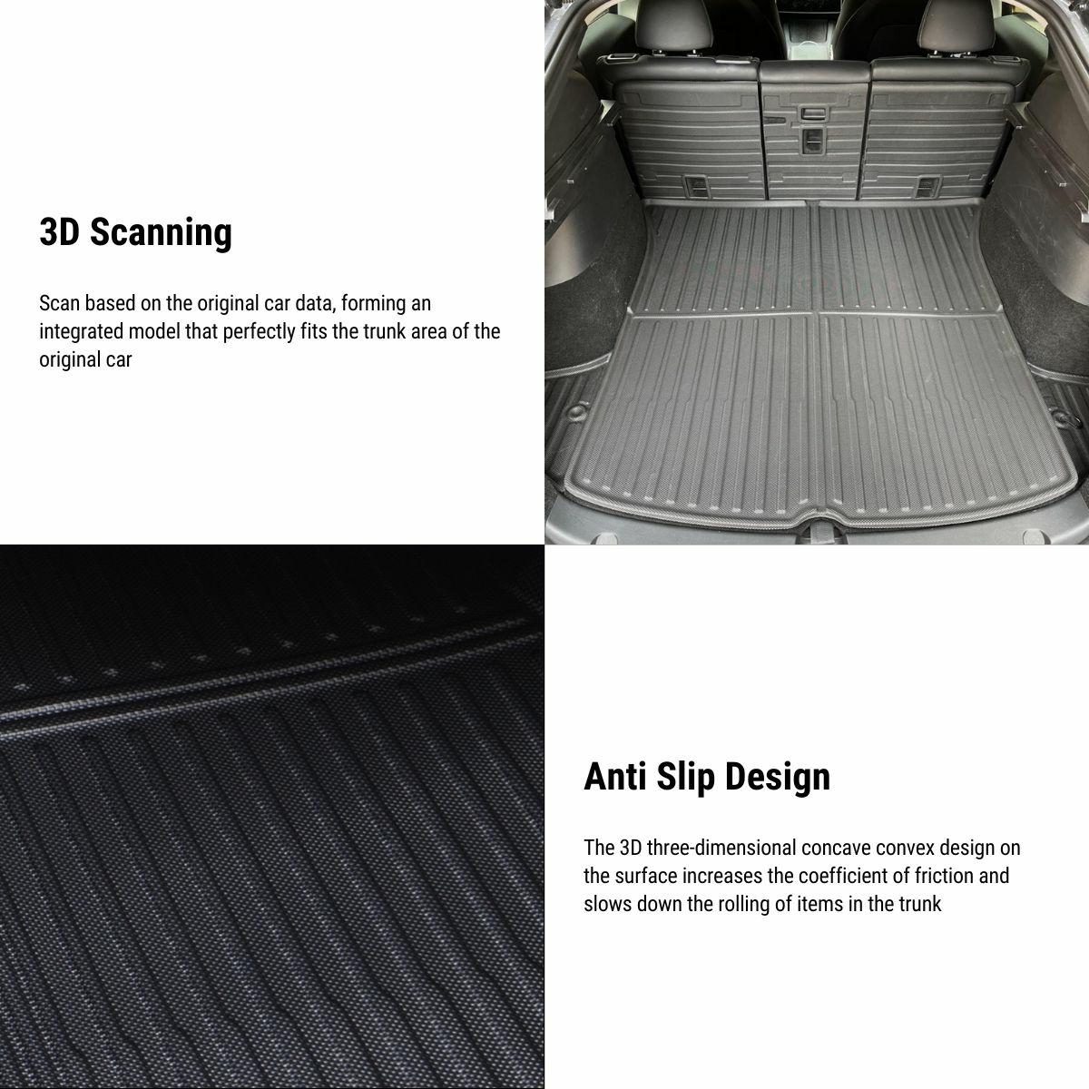 All Weather Front And Rear TPE Trunk Mat for Tesla Model Y - Tesery Official Store