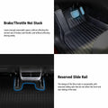 All Weather TPE Floor Mats for Tesla Model Y 7 Seats - Tesery Official Store