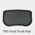 All Weather TPE Front/Rear Trunk Mat for Tesla Model 3 2021-2023.10 - Tesery Official Store