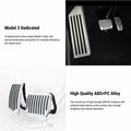 Aluminum Non-Slip Foot Pedals for Tesla Model 3 2022-2024 - Tesery Official Store